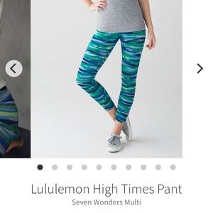Lululemon high times sz6